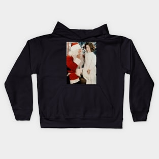 Shirley Temple and Santa Kids Hoodie